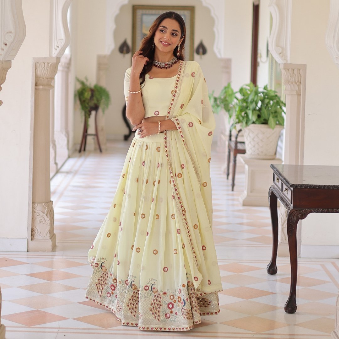 Indian Two Piece Lehenga - Image 3