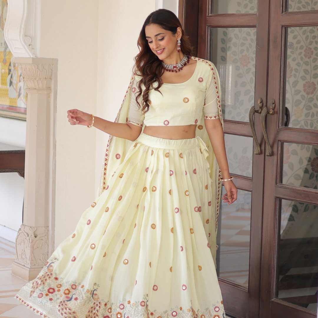 Indian Two Piece Lehenga - Image 4