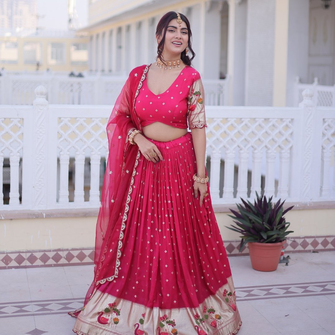 Designer Traditional Lehenga Choli Combo - Image 2
